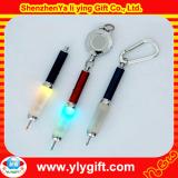 Led pen with keychain