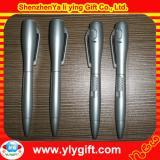 sliver plastic led pen