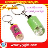 Flashing led keychain