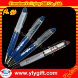 Blue promotin logo plastic logo liquid pen