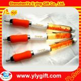 Red liquid pen with customer flaoter