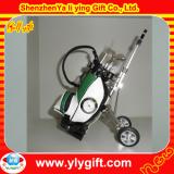 Golf pen holder with clock and cart