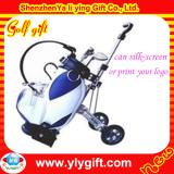 Metal pen with golf pen holder