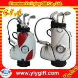 Hot sale golf pen holder with clock