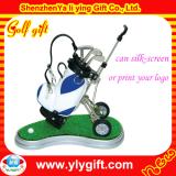 Hot sale blue and white pu golf pen set