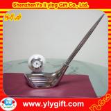 Golf ball pen with clock