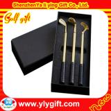 Cheap and good quality Canada logo Golf Pen items with flag and 2pc golf ball gift