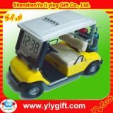 Mini golf cart with clock