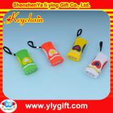 Wholesale LED keyring with torch with custom logo for promotion gift
