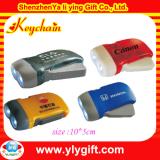 hand lens led keychain torch light