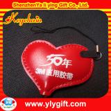 heart shaped led keychain